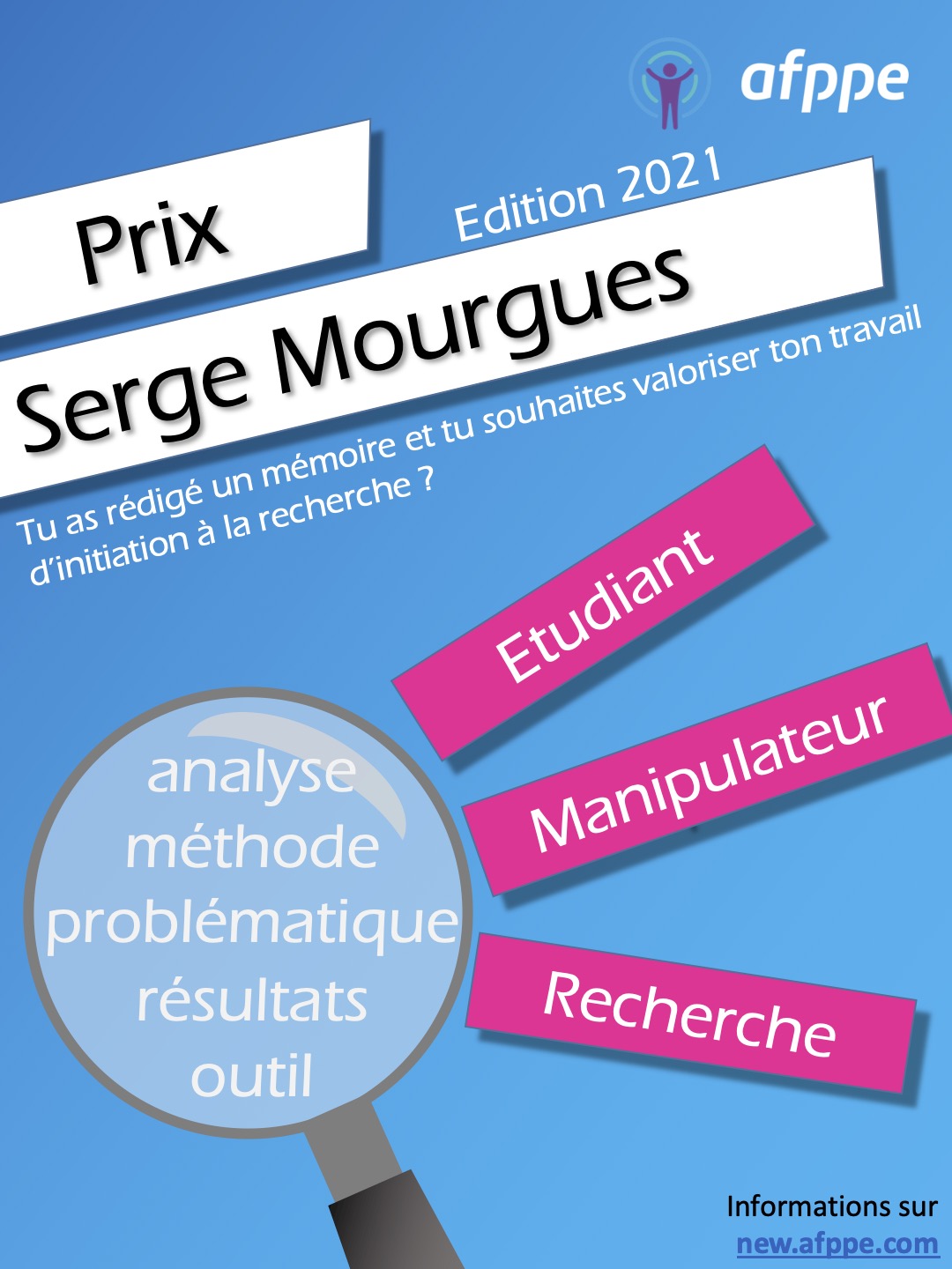 Nouvelle édition du Prix Serge Mourgues pour promouvoir le travail de recherche des étudiants MERM