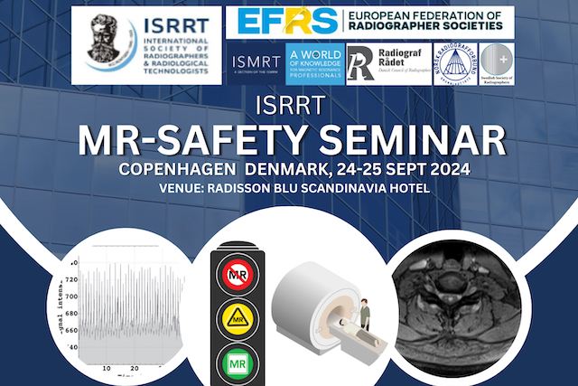 Réservez vos places pour l'ISRRT MR-Safety Seminar de septembre 2024 !