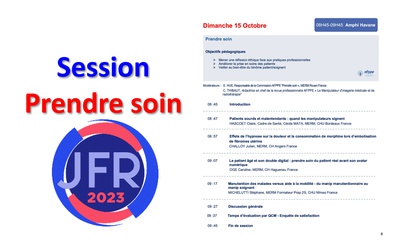 La Commission était présente sur les JFR le dimanche 15 octobre 2023...