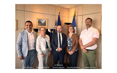 N°353 - Le CNPMEM s'entretient avec le ministre de la Santé et de l'Accès aux soins