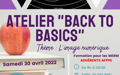 Atelier "Back to basics" : L'image numérique