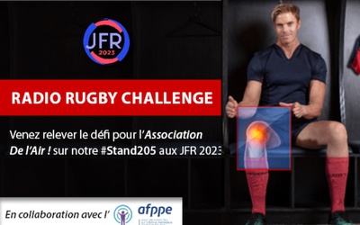 Participez au Radio Rugby Challenge aux JFR et faites une bonne action !
