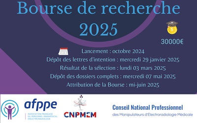 Engagez-vous dans la recherche paramédicale et obtenez jusqu'à 30000 € avec la Bourse AFPPE/CNPMEM !