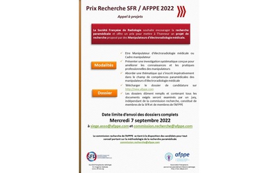 Prix Recherche SFR/AFPPE 2022