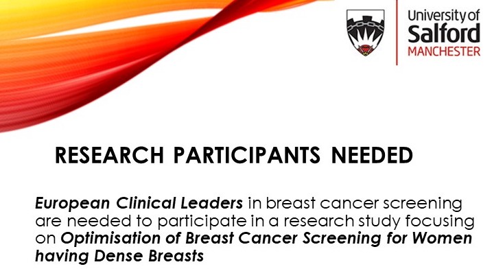 Un travail de recherche sur le dépistage du cancer du sein à diffuser dans vos services